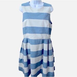 Gap, Sleeveless Striped Fit and Flare